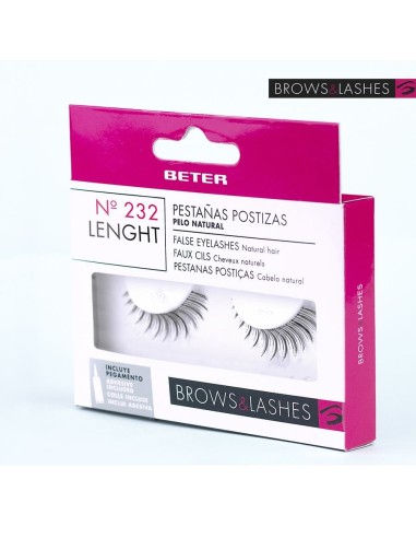 BETER PESTAÑAS POSTIZAS Nº232 LONGITUD BROWS&LASHES