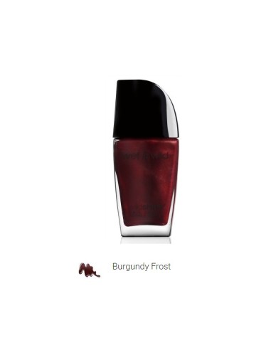 WNW WILD SHINE NAIL COLOR BURGUNDY FROST E486C