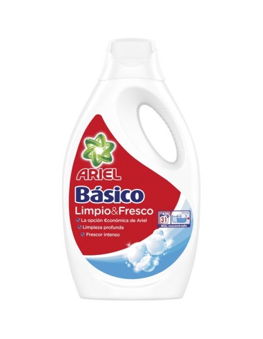 ARIEL DETERGENTE LIQUIDO BASICO 32 LAVADOS