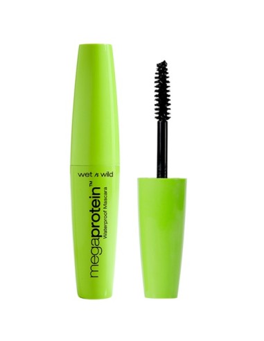 WNW MASCARA MEGA PROTEIN WATERPROOF VERY BLACK