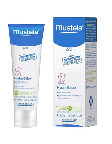 MUSTELA CREMA FACIAL HIDRA BEBE TUBO 40ML