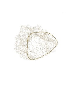 RED INVISIBLE NYLON MOÑO BLANCO 2 UDS