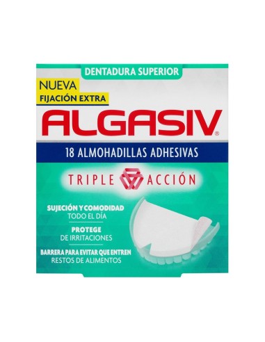 ALGASIV ALMOADILLA ADHESIVA SUPERIOR 18 UDS.