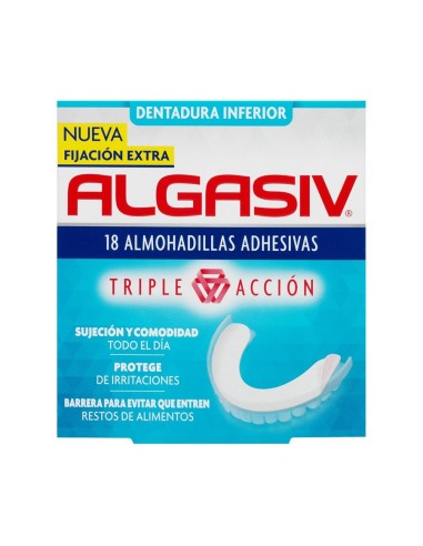 ALGASIV ALMOADILLA ADHESIVA INFERIOR 18 UDS.