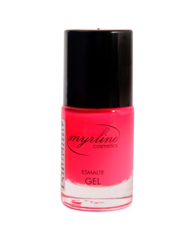 MYRLINE ESMALTE DE UÑAS EFECTO GEL FLUOR 04