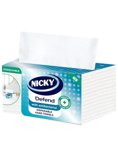 NICKY DEFEND PAPEL SECA MANOS DESECHABLE 100 UDS.