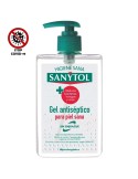 SANYTOL GEL DE MANOS HIDROALCOHOLICO 250ML DOSIFCADOR