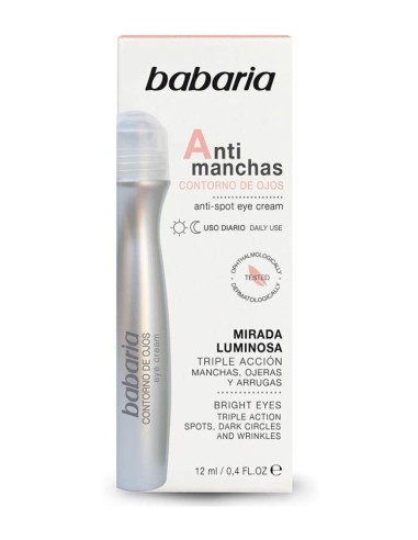 BABARIA CONTORNO DE OJOS FACIAL ANTIMANCHAS 15ML