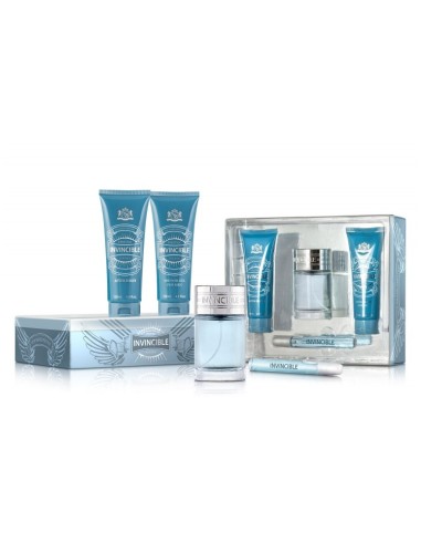 PARIS MODE MEN SET INVINCIBLE EDT VAP 100 ML + EDT 20 ML + AFTER SHAVE 130 ML + GEL 130 ML