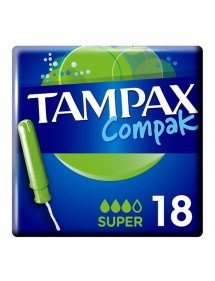 TAMPAX COMPAK 18 UDS SUPER