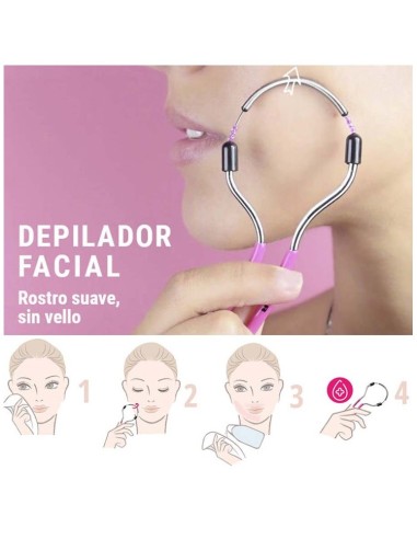 DEPILADOR VELLO FACIAL MEJILLA Y BARBILLA