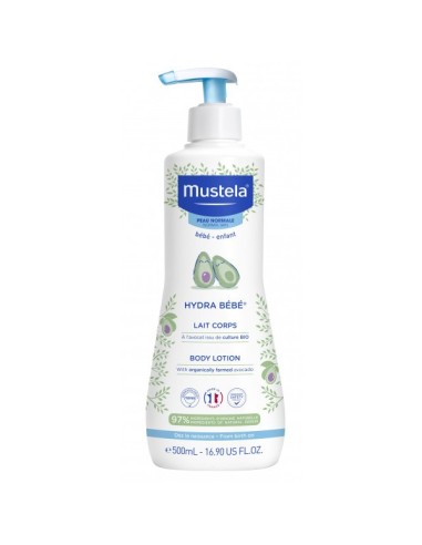 MUSTELA HIDRA BEBE CUERPO DOSIFICADOR 500ML