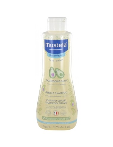 MUSTELA CHAMPU SUAVE BEBE 500ML