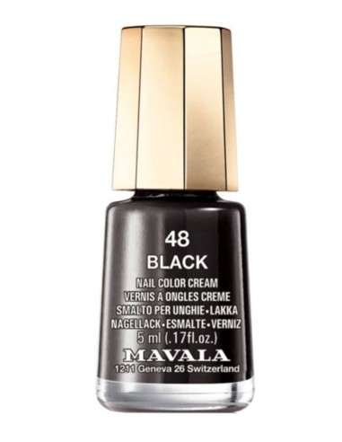 MAVALA LACA DE UÑAS MINICOLOR PASTEL 48 BLACK