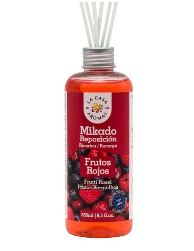 MIKADO REPOSICION 250ML FRUTOS ROJOS