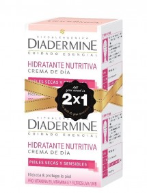 DIADERMINE CREMA HIDRAT. NUTRITIVA DIA SECO SENSIBLE 2X50ML
