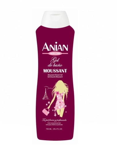 ANIAN GEL DE BAÑO MOUSSANT 750ML