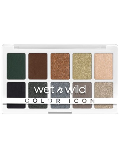 WNW PALETA DE SOMBRAS DE 10 TONOS LIGHTS OFF