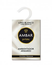 AMBAR AMBIENTADOR DE ARMARIO EN SOBRE LINO BLANCO