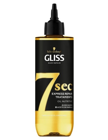 GLISS TRATAMIENTO CAPILAR EXPRESS REPAIR 7SEC OIL 200ML