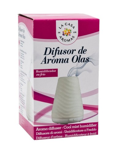 DIFUSOR DE AROMAS HUMIDIFICADOR ELECTRICO LA CASA