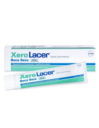 Pasta dentífrica XeroLacer 125ml para boca seca y xerostomía.