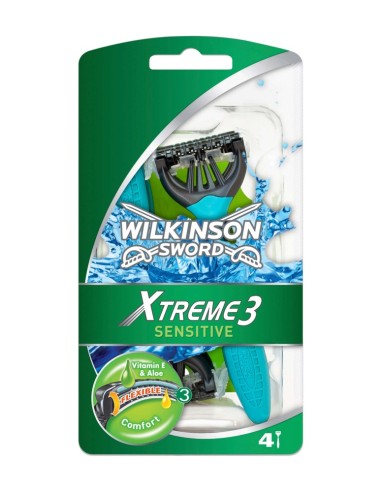 WILKINSON XTREME III MAQUINILLA DESECHABLE 4 UDS