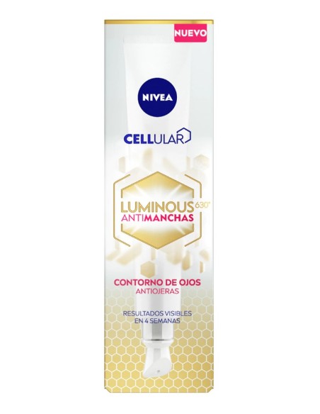 NIVEA CREMA FACIAL LUMINOUS CONTORNO DE OJOS ANTIMANCHAS 15ML