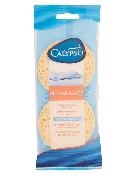 Calypso Esponja Desmaquillar 2 Piezas.