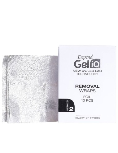 DEPEND GEL IQ BANDAS QUITAESMALTES GEL (STEP-2)