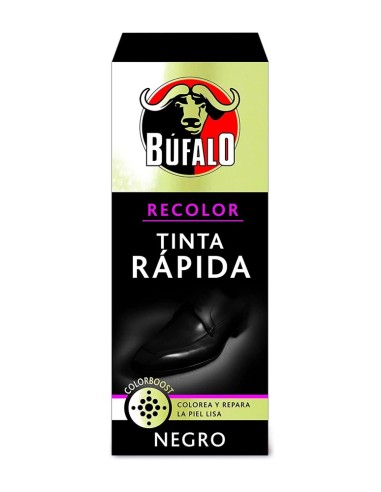 BUFALO TINTA RAPIDA NEGRO FRASCO 25ML