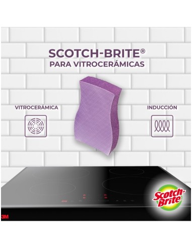 SCOTCH BRITE ESTROPAJO VITROCERAMICA 1 UDS.