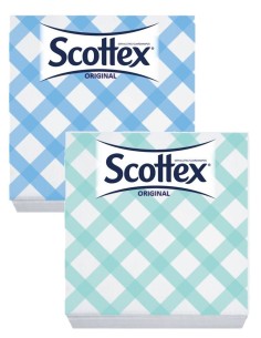 SCOTTEX SERVILLETA ORIGINAL DECORADAS 30X30 64 UDS