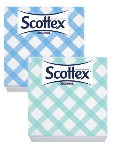 SCOTTEX SERVILLETA ORIGINAL DECORADAS 30X30 64 UDS