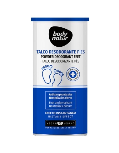 BODY NATUR TALCO DESODORANTE PARA PIES 75 GRS