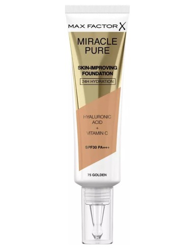 MF MAQUILLAJE MIRACLE PURE FOUNDATION 75 GOLDEN