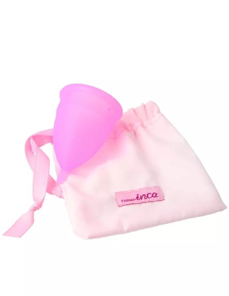 INCA COPA MENSTRUAL CON BOLSITA TALLA L