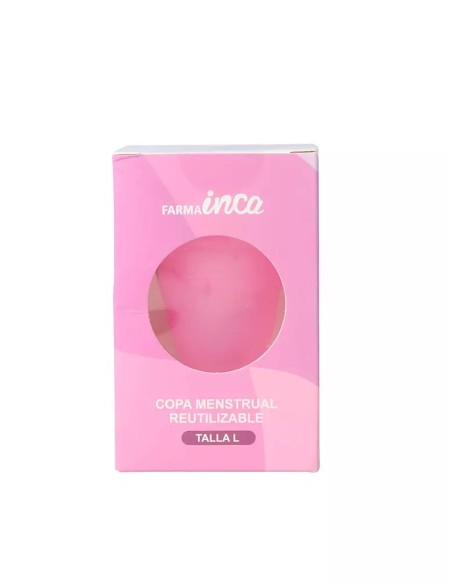 INCA COPA MENSTRUAL CON BOLSITA TALLA L