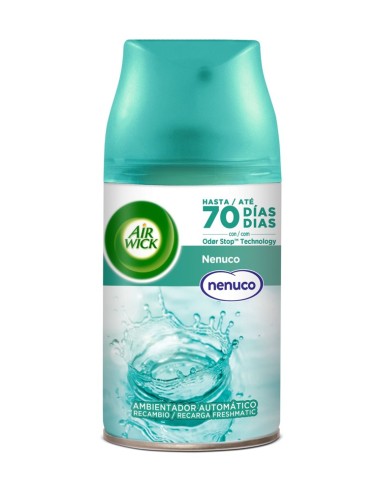 AIR WICK FRESH MATIC RECAMBIO AMBIENTADOR NENUCO 250ML