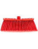 ESCOBA COLOR ROJO MOD. LAVANDA SIN MANGO