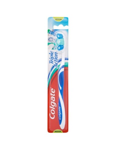 CEPILLO DENTAL COLGATE TRIPLE ACTION MEDIO 1 UD.