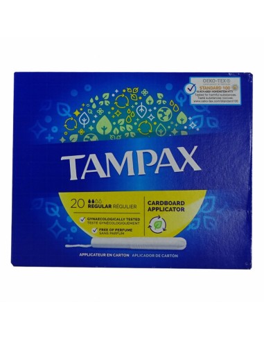 TAMPAX 20 UDS REGULAR CON APLICADOR