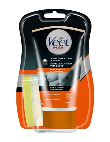 VEET CREMA DEPILATORIA DE DUCHA PARA HOMBRE 150ML