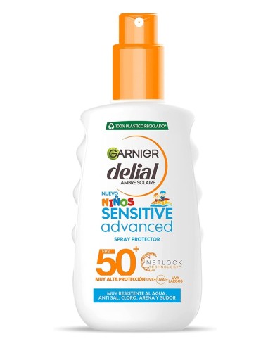 DELIAL SOLAR NIÑOS SPRAY HIPOALERGENICO FP50+ 200ML