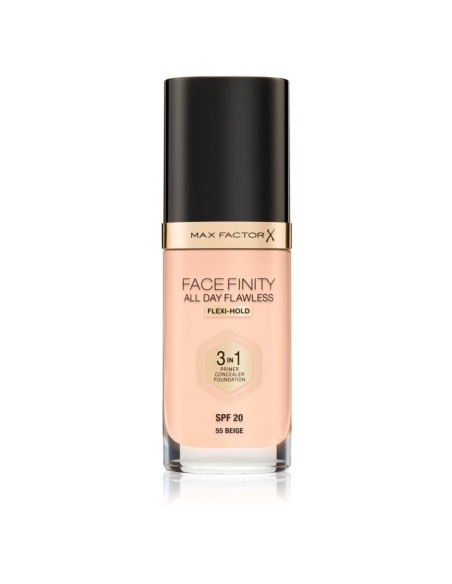 MF FACE FINITY BASE DE MAQUILLAJE 3EN1 SPF20 TONO 55