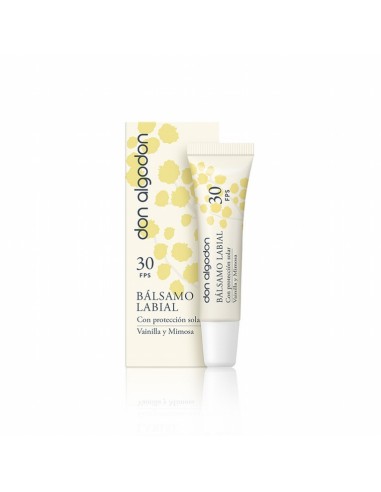 DON ALGODON BALSAMO LABIAL SPF 30 VAINILLA & MIMOSA