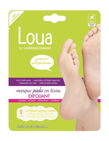 LOUA MASCARILLA EXFOLIANTE DE TEJIDO PARA PIES 40ML