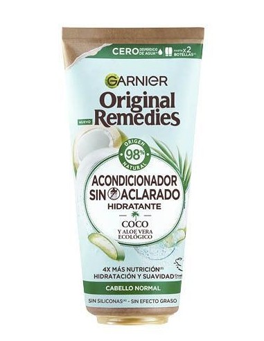 ORIGINAL REMEDIES ACONDICIONADOR SIN ACLARADO COCO 200ML