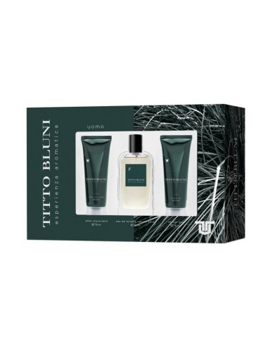 TITTO BLUNI MAN SET ESPERIENZA EDT VAP 75 ML + A/SAHAVE + GEL 75 ML