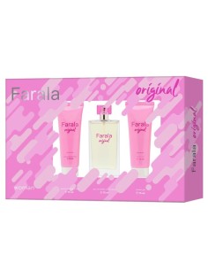 FARALA ORIGINAL COLONIA WOMAN VAP 75 ML + BODY 75 ML + GEL 75 ML